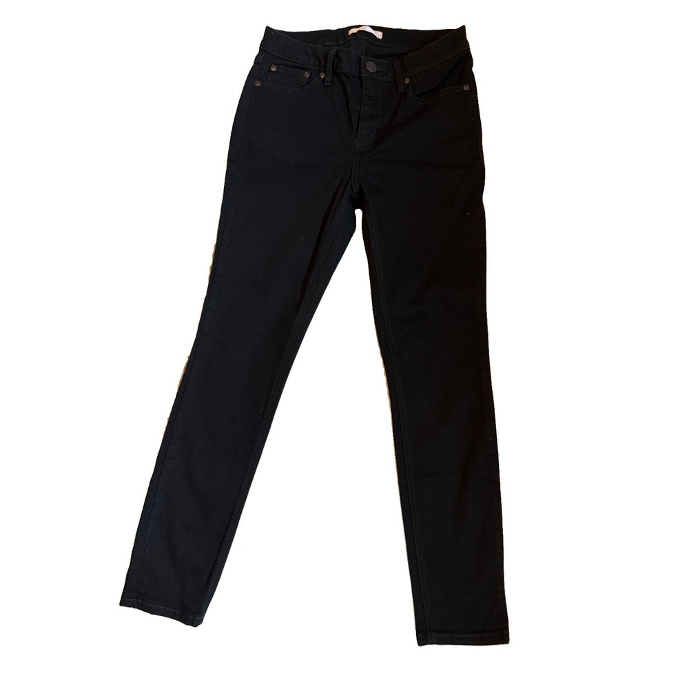 LC Lauren Conrad Jeans Women's High Rise Size 10 Skinny Black Stretch Ex Cond